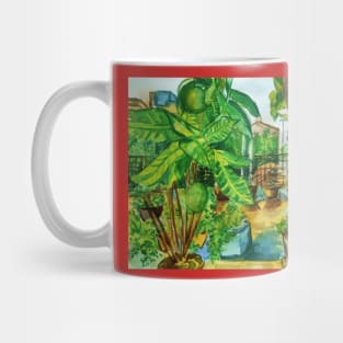 Roof Plantation and top. Mug